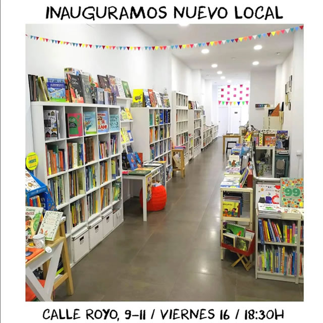 La librería El armadillo ilustrado estrena nuevo local